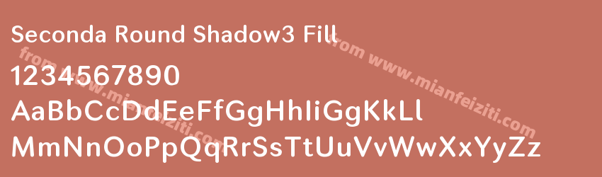 Seconda Round Shadow3 Fill预览图1