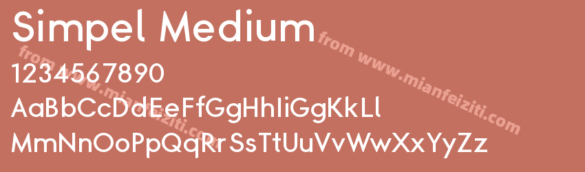 Simpel Medium预览图1