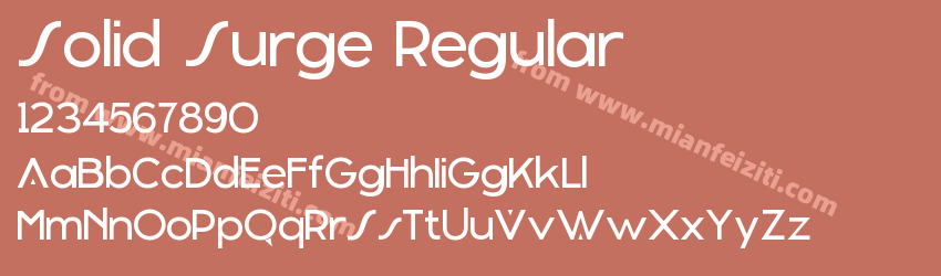 Solid Surge Regular预览图1