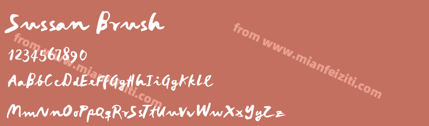 Sussan Brush预览图1