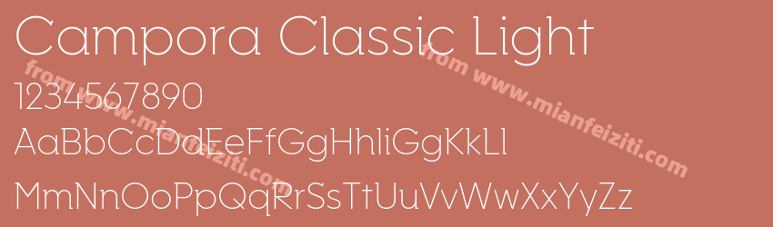 Campora Classic Light预览图1
