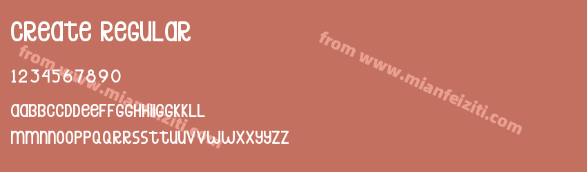 Create Regular预览图1
