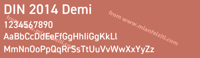DIN 2014 Demi预览图1