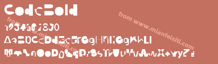 Code Bold预览图1