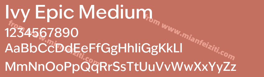 Ivy Epic Medium预览图1