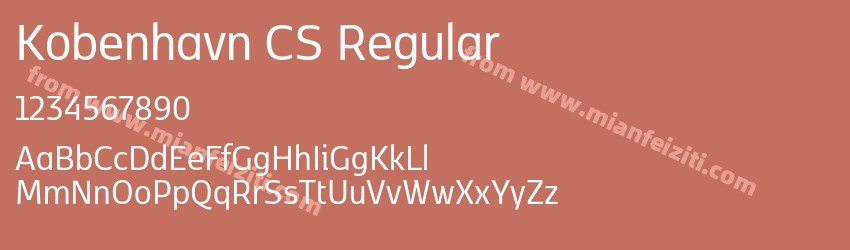 Kobenhavn CS Regular预览图1