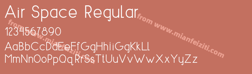 Air Space Regular预览图1
