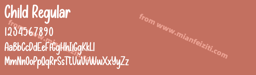 Child Regular预览图1