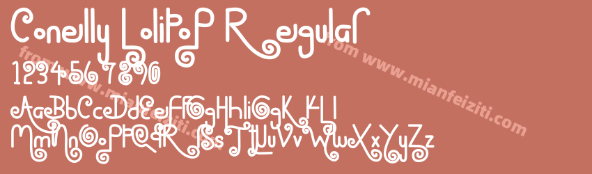 Conelly LolipoP Regular预览图1