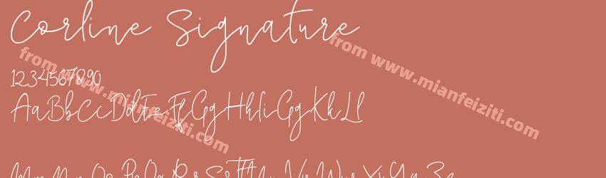 Corline Signature预览图1