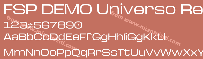 FSP DEMO Universo Regular预览图1