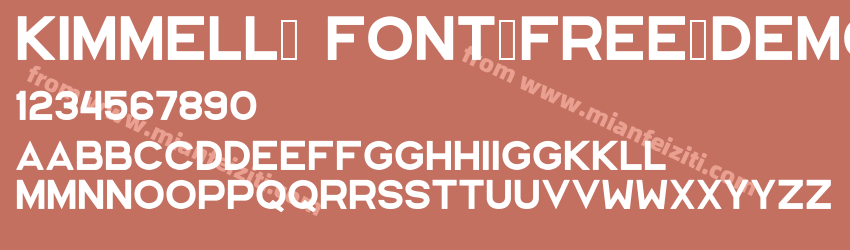 Kimmell_ Font_FREE_DEMO预览图1