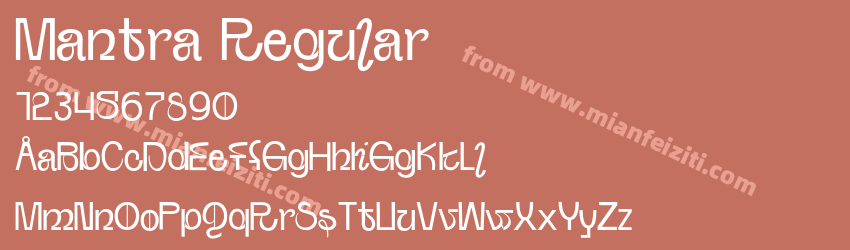 Mantra Regular预览图1