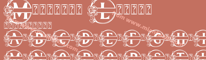 Monogram Lovely预览图1