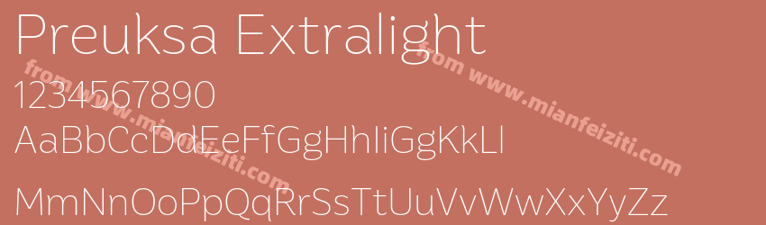 Preuksa Extralight预览图1