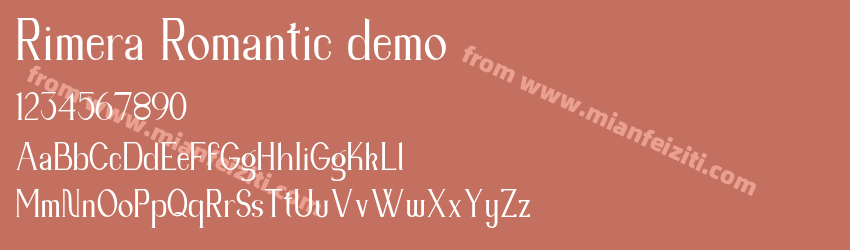 Rimera Romantic demo预览图1