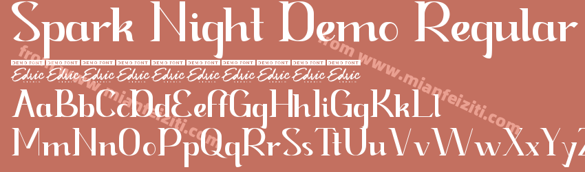 Spark Night Demo Regular预览图1