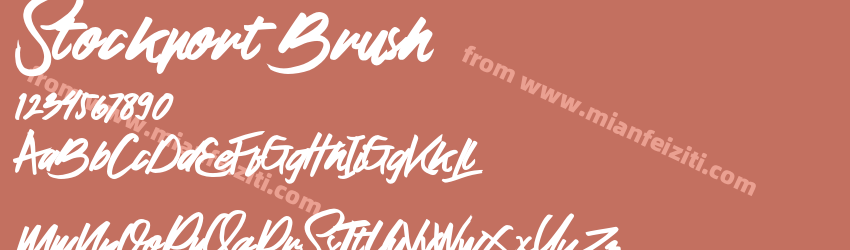 Stockport Brush预览图1