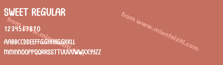 Sweet Regular预览图1