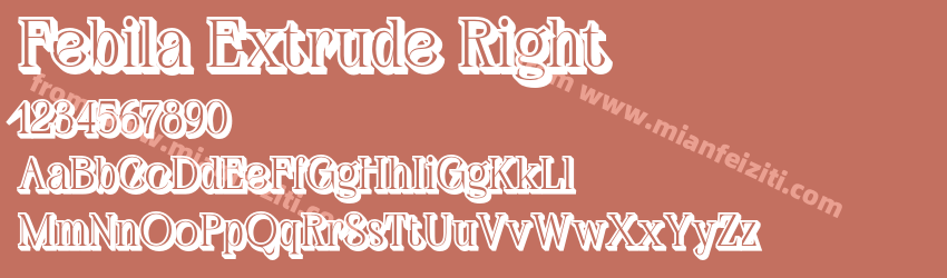 Febila Extrude Right预览图1