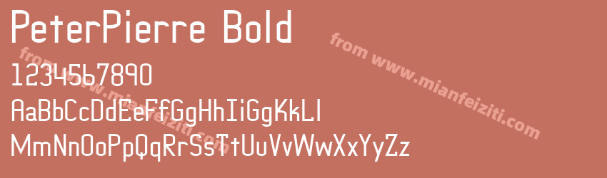 Peter Pierre Bold预览图1