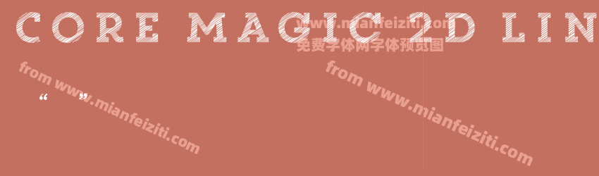 Core Magic 2D Line2预览图1 Core Magic 2D Line2预览图1