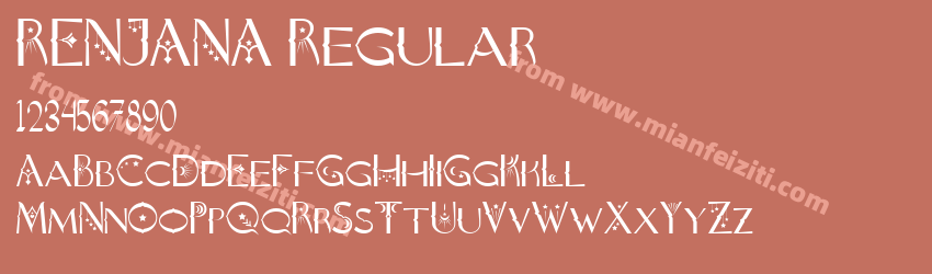 RENJANA Regular预览图1