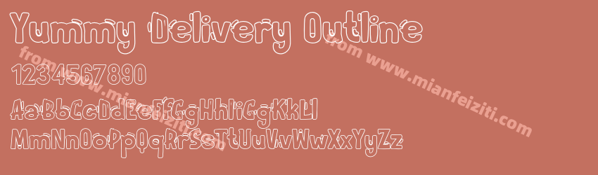 Yummy Delivery Outline预览图1