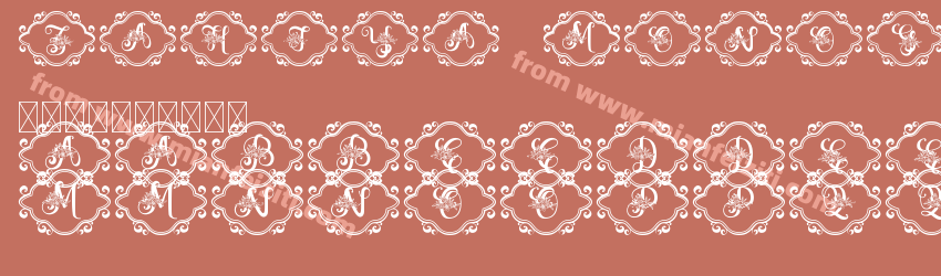 Zahiya Monogram Deco Frame预览图1