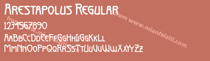Arestapolus Regular预览图1