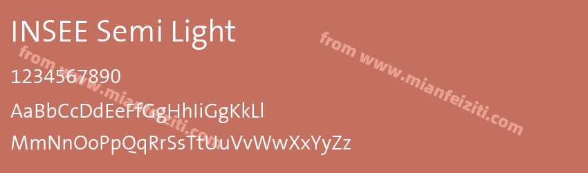 INSEE Semi Light预览图1