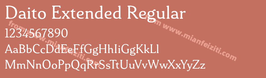 Daito Extended Regular预览图1
