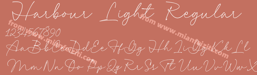 Harbour Light Regular预览图1