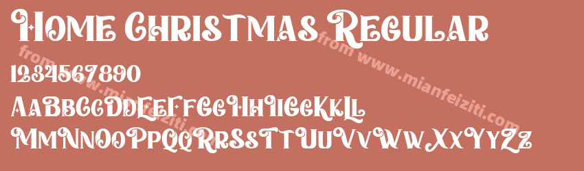 Home Christmas Regular预览图1