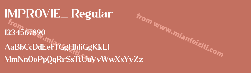 IMPROVIE_ Regular预览图1