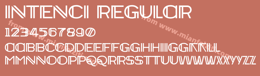 Intenci Regular预览图1