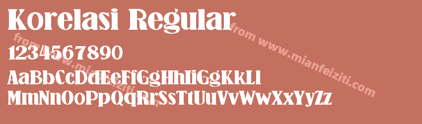 Korelasi Regular预览图1