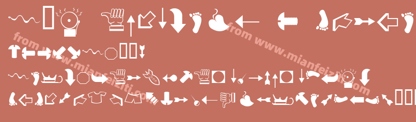 A&L Dingbats 2 Normal预览图1