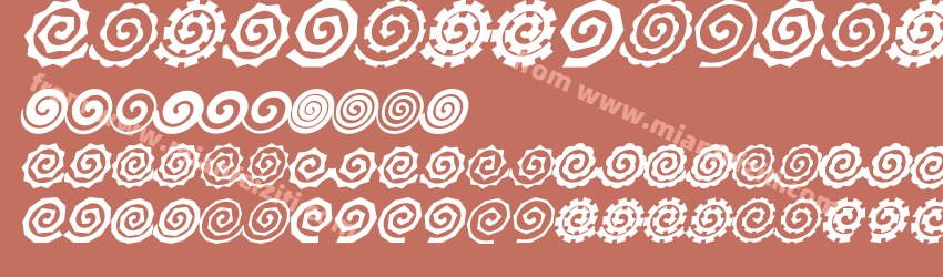 Altemus Spirals Bold Italic预览图1