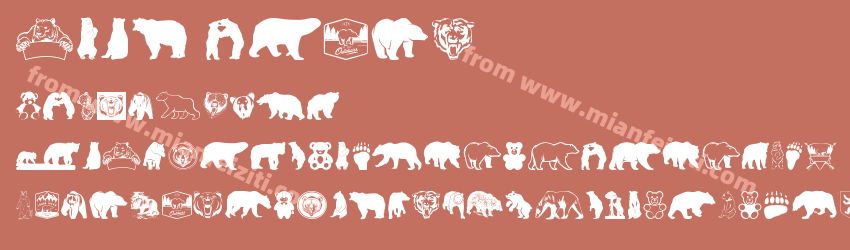 Bear Icons预览图1
