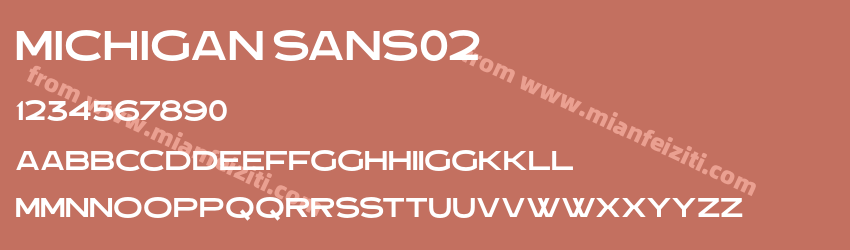 Michigan Sans02预览图1