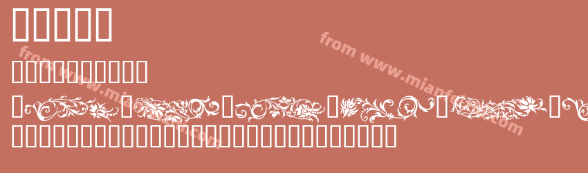 Flower Ornaments预览图1