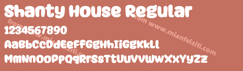 Shanty House Regular预览图1