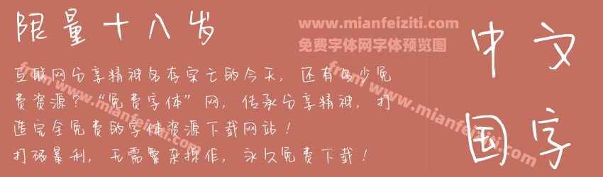 限量十八岁预览图1