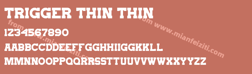 Trigger Thin Thin预览图1