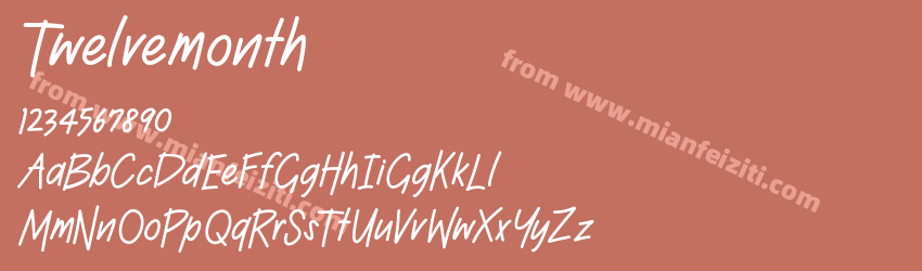 Twelvemonth预览图1
