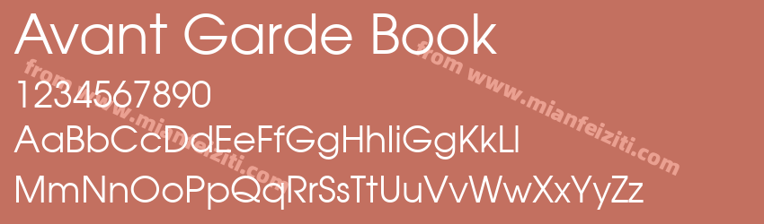 Avant Garde Book预览图1