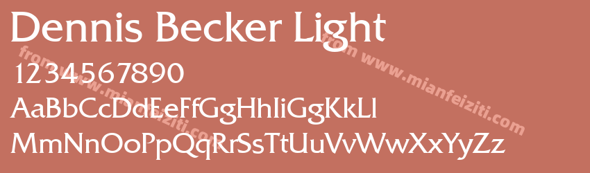 Dennis Becker Light预览图1