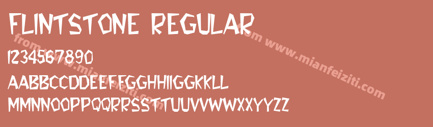 Flintstone Regular预览图1