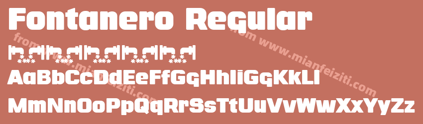 Fontanero Regular预览图1
